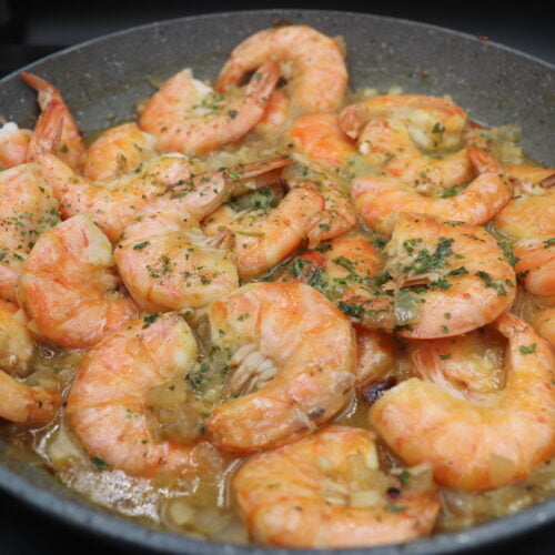 Prawns in Garlic - It's Food o'Clock