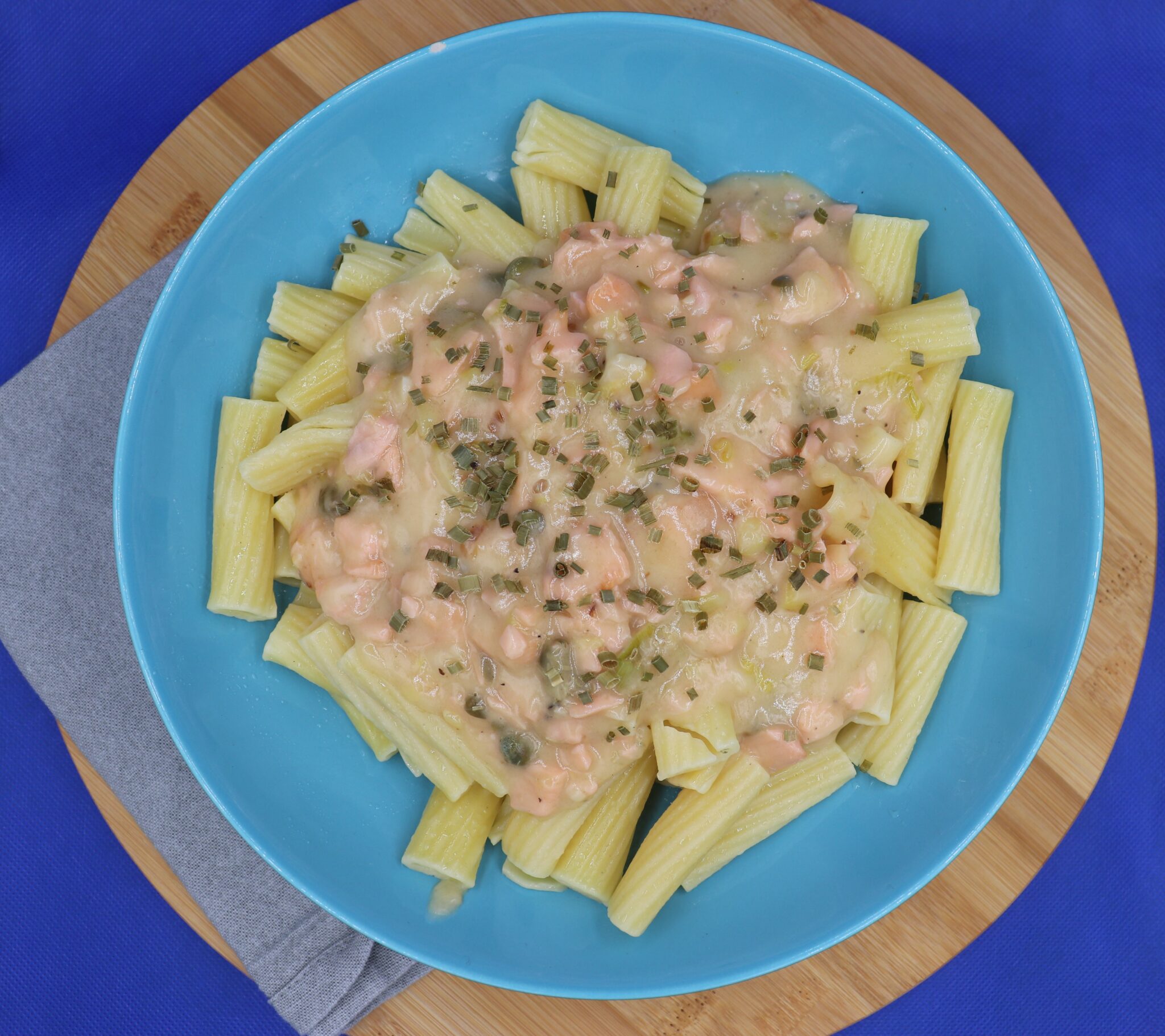 Delivious Creamy Salmon Pasta recipe It's Food o'Clock