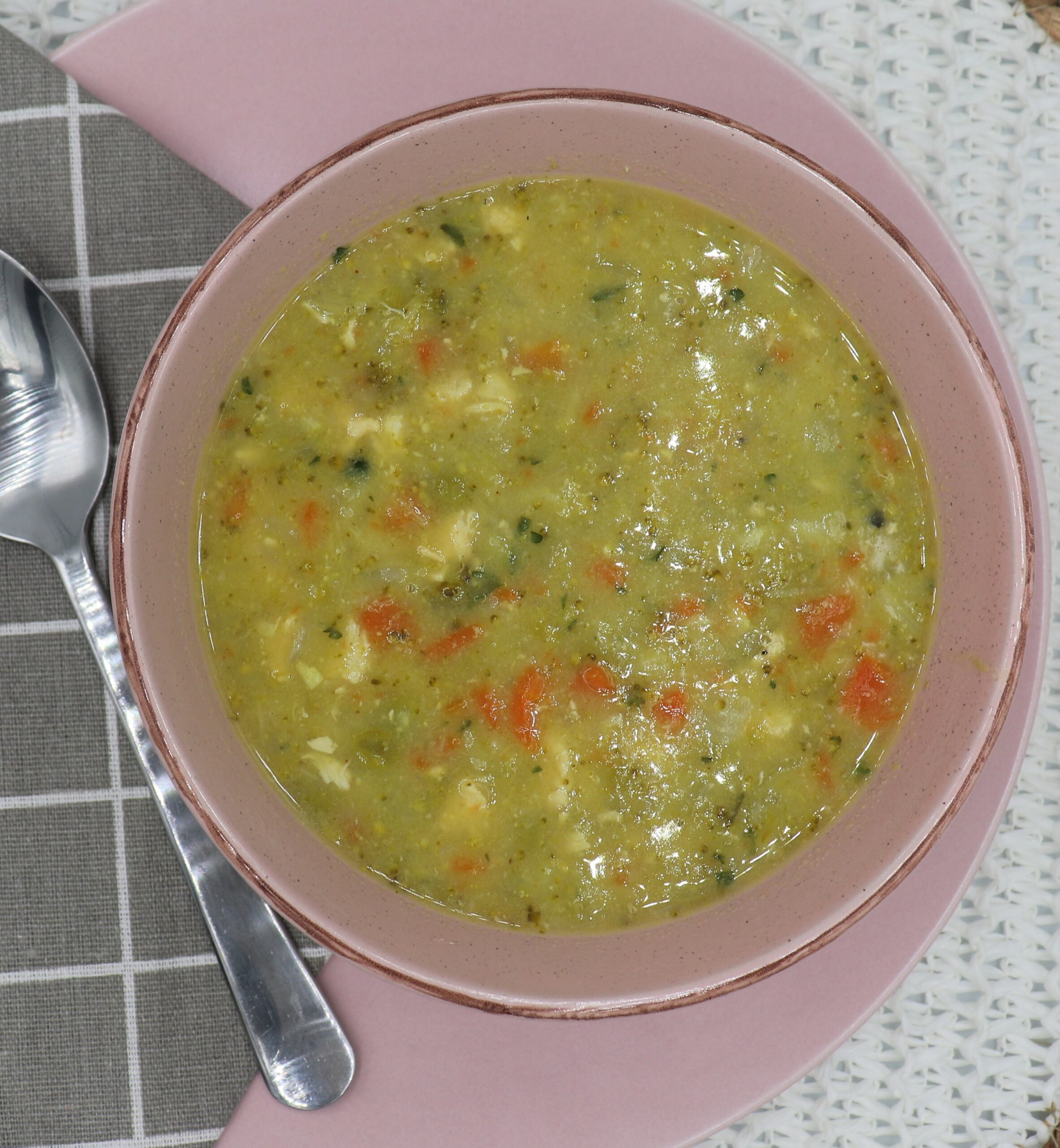 Creamy Chicken, Vegetable & Coconut Soup It's Food o'Clock