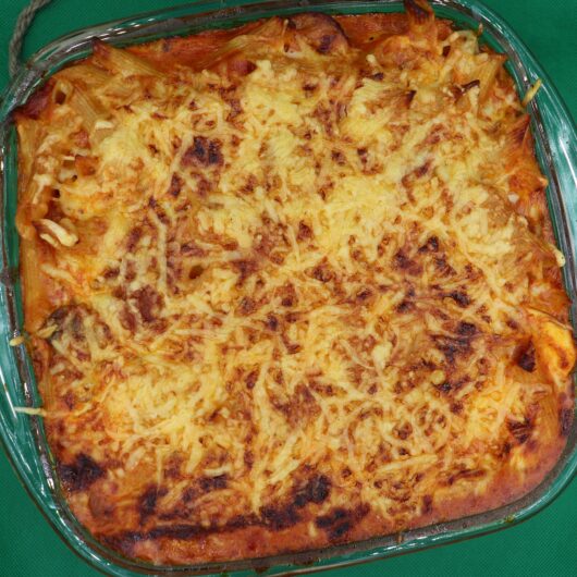 Leftover "English Breakfast Stew" Pasta Casserole It's Food o'Clock