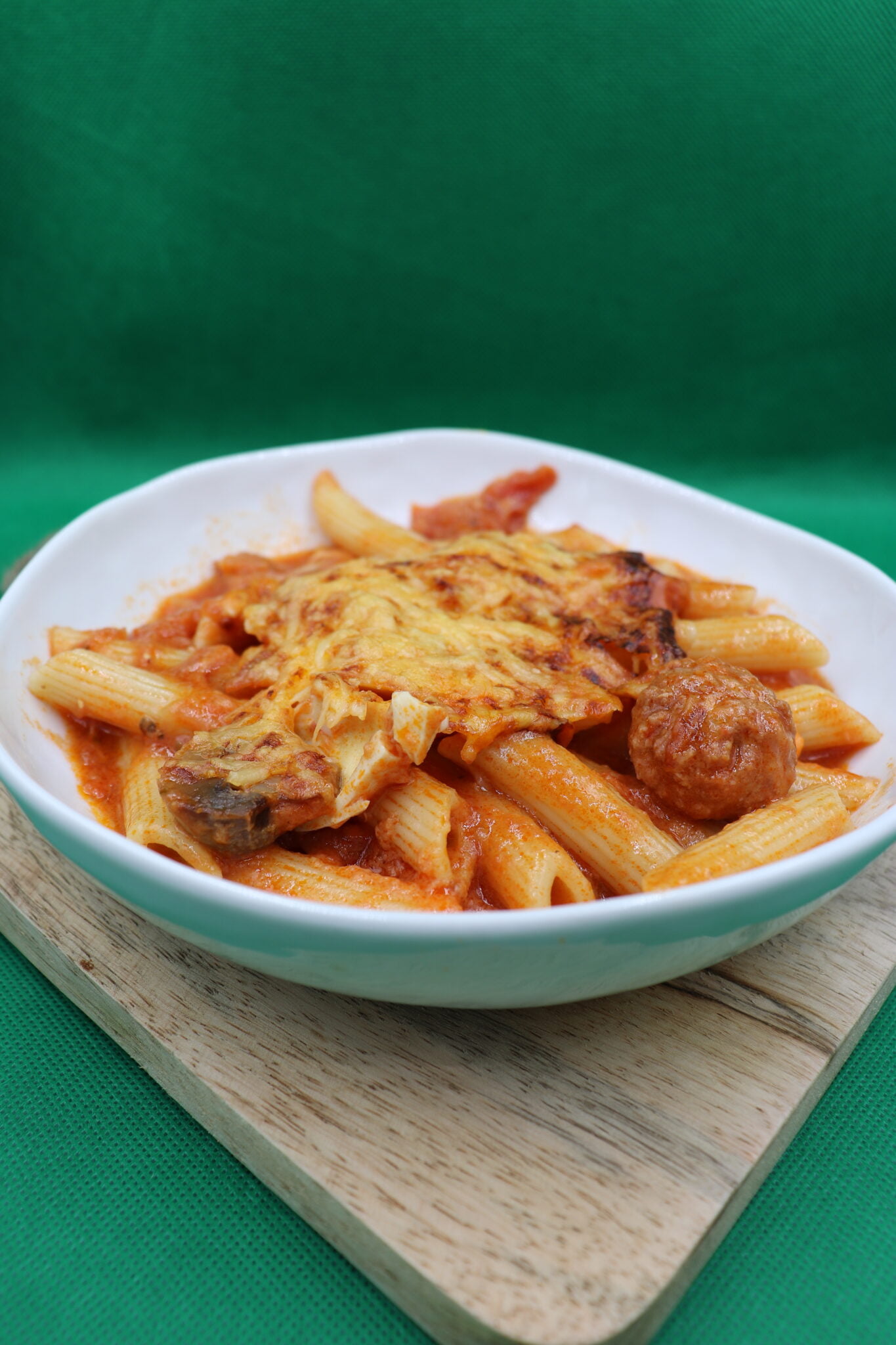 Leftover "English Breakfast Stew" Pasta Casserole - It's Food o'Clock