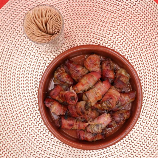 Baked Bacon Wrapped Liver recipe It's Food o'Clock