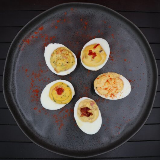 Delicious Chili deviled eggs recipe It's Food o'Clock