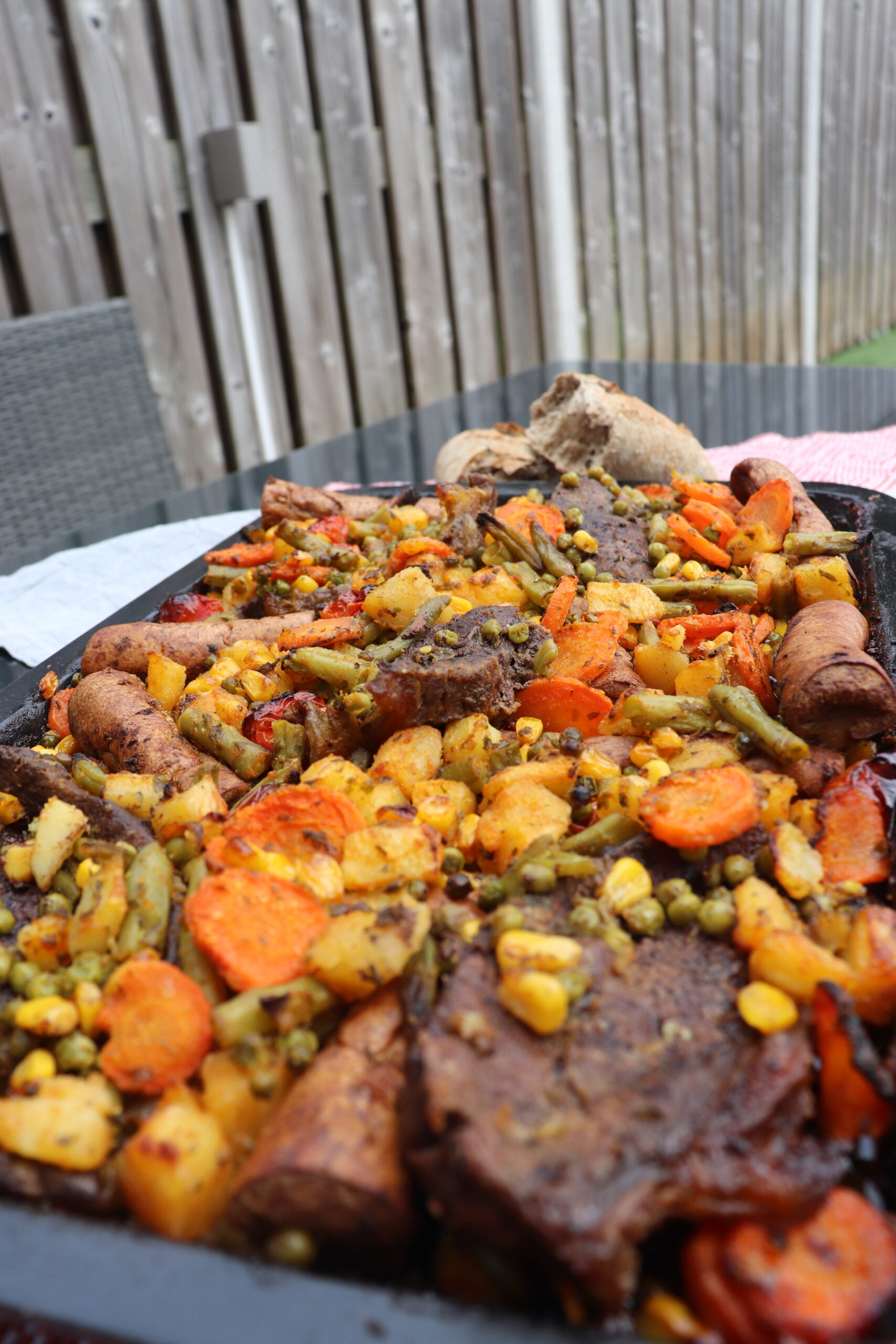 OnePan Roast Beef & Veggies It's Food o'Clock