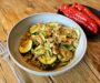One Pan Pesto Chicken with Courgettes & Tomatoes